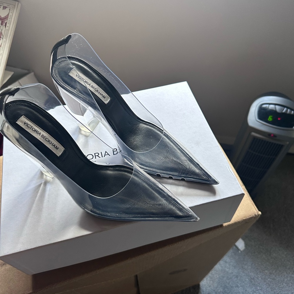 Victoria Beckham Clear Heels NWT 110 PVC pumps - Picture 10 of 10